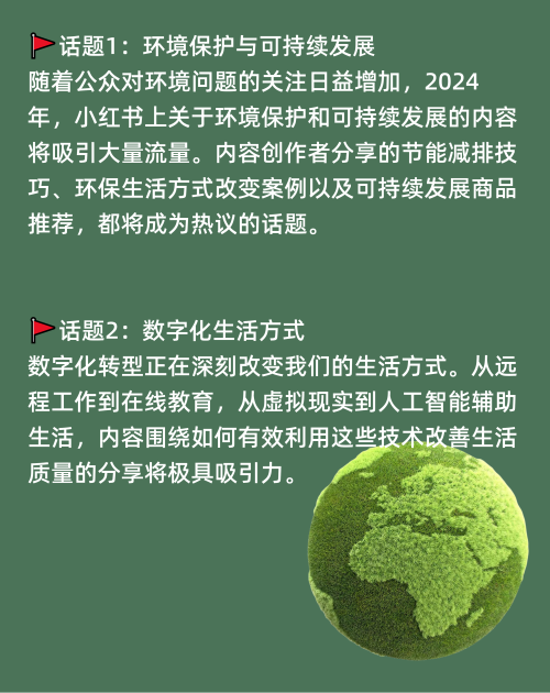 2024小红书10大热门话题详解