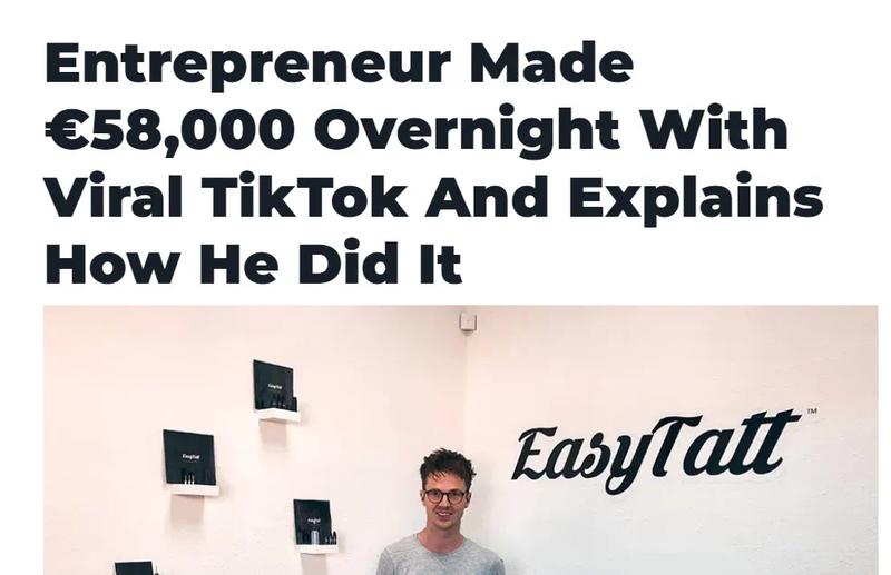 tiktok 近期爆火单品——纹身护理产品