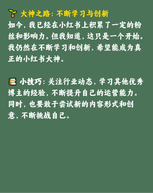 从小白到大神：我的小红书运营之路