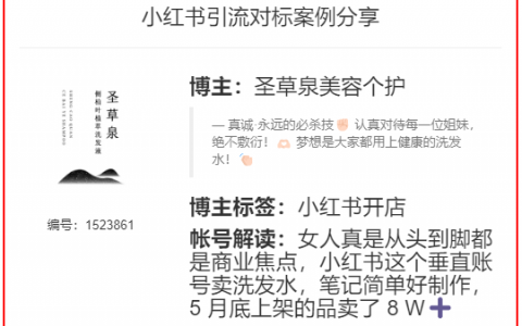 小红书开店--女人真是从头到脚都是商业焦点