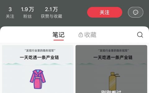 小红书一天吃透一条产业链笔记火爆