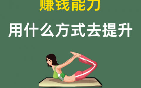 赚钱能力用什么方式去提升