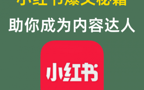 小红书爆文秘籍助你成为内容达人