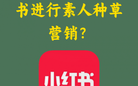 品牌如何在小红书进行素人种草营销？